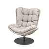 Cloud Cushion Outdoor Swivel Lounge Chair