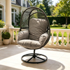360° Swivel Rattan Egg Chair